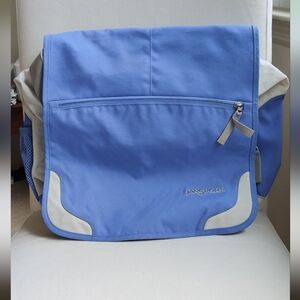 Jansport Messenger Canvas Bag Blue